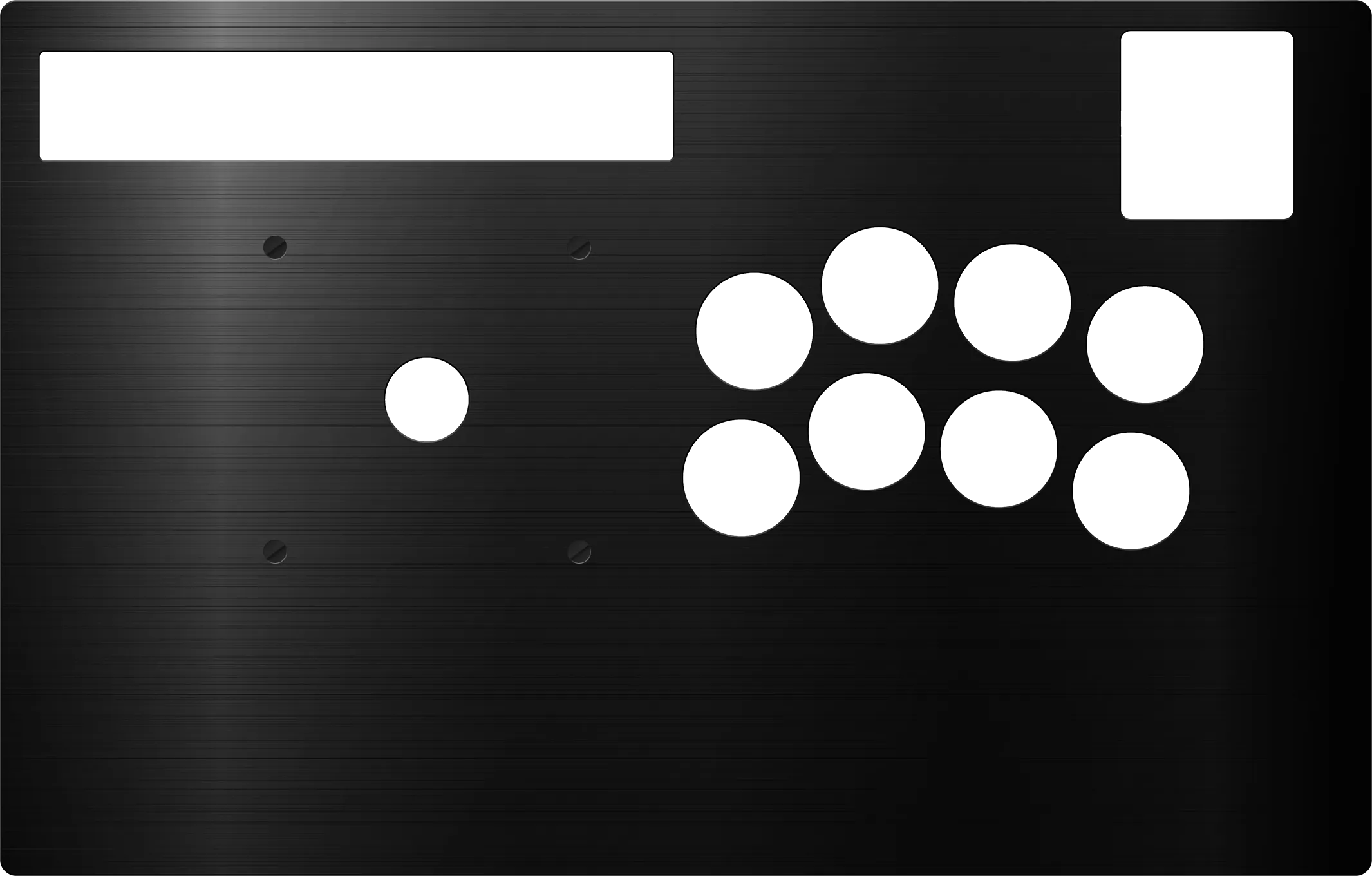 HIGH GRADE Aluminum Replacement Panel [HORI RAP N NOIR]