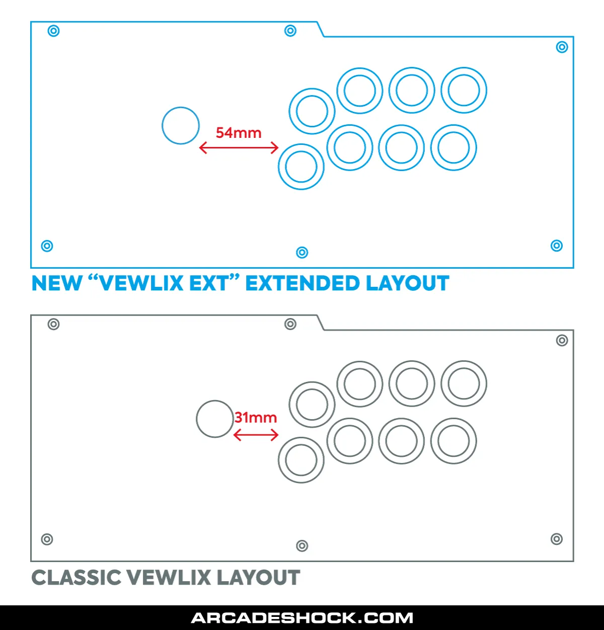 HIGH GRADE Aluminum Replacement Panel [QANBA OBSIDIAN VEWLIX EXT PANEL]