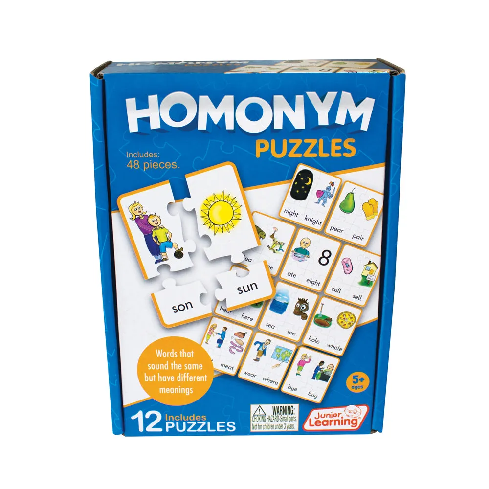 Homonym Puzzles
