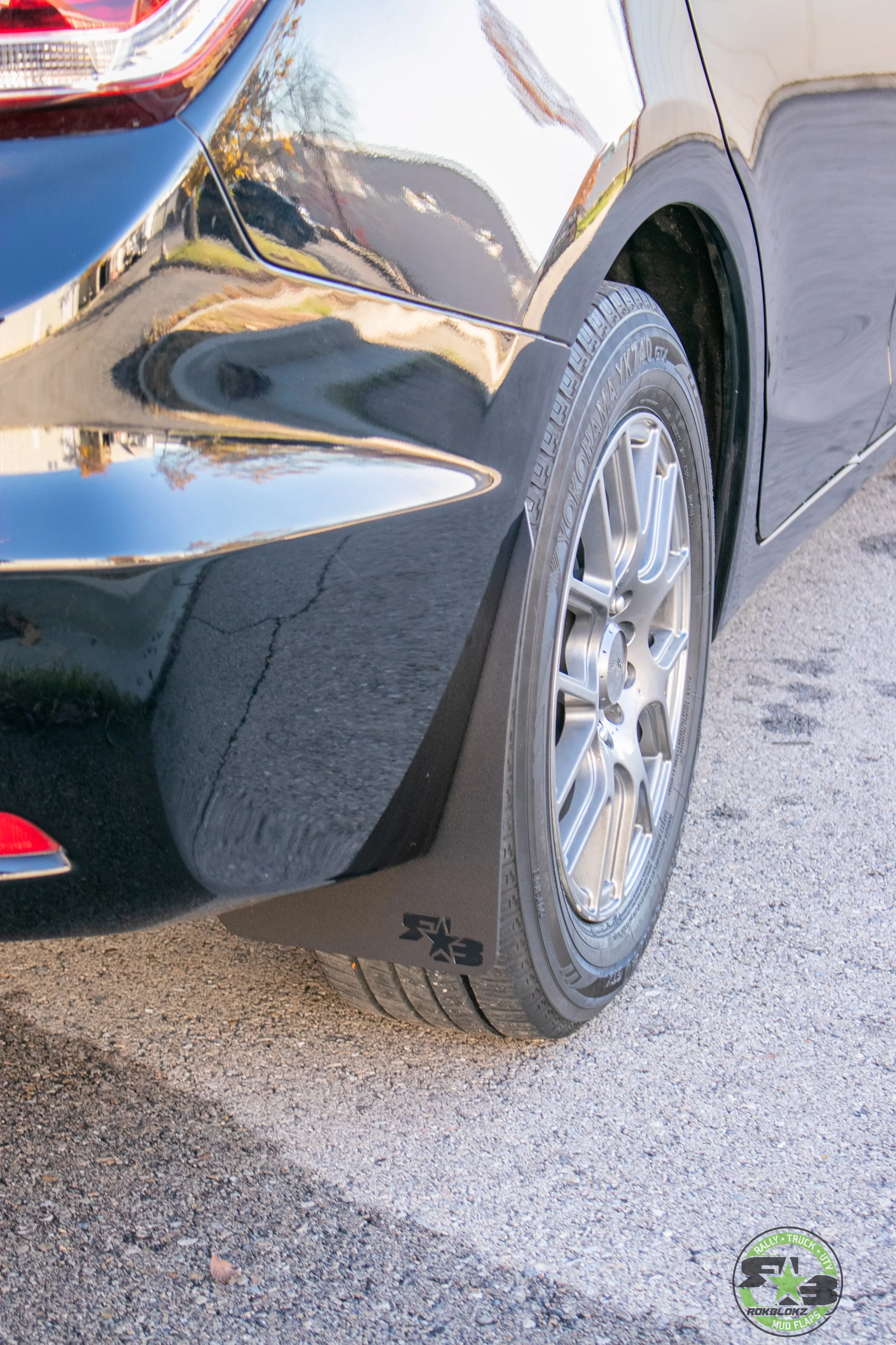 Honda Civic Sedan 2012-2015 Rally Mud Flaps