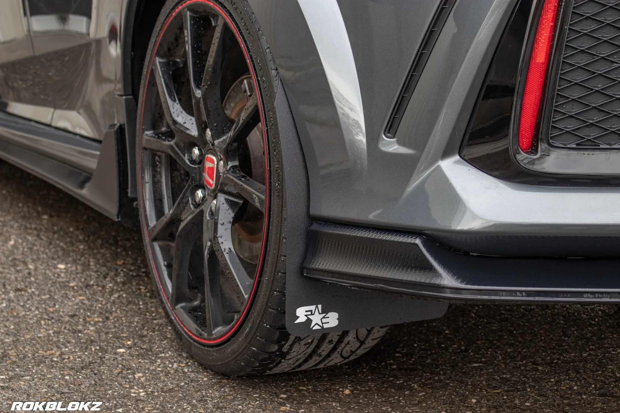 Honda Civic Type R 2017-2021 Rally Mud Flaps