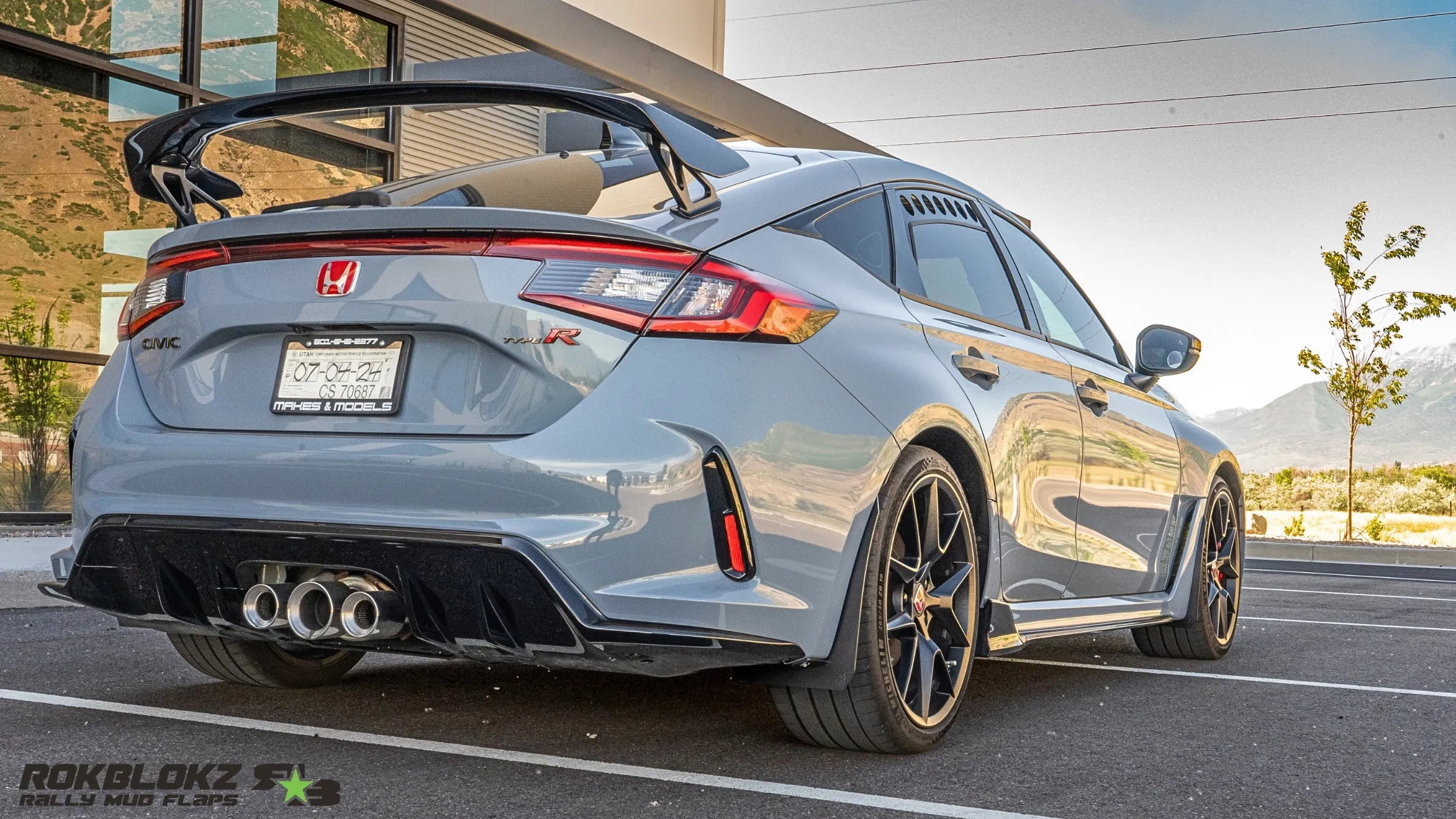 Honda Civic Type R (FL5) 2023  Splash Guards