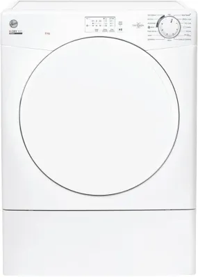 Hoover HLEV9LF 9Kg Vented Tumble Dryer in White Sensor NFC C Rated [Energy Class C]