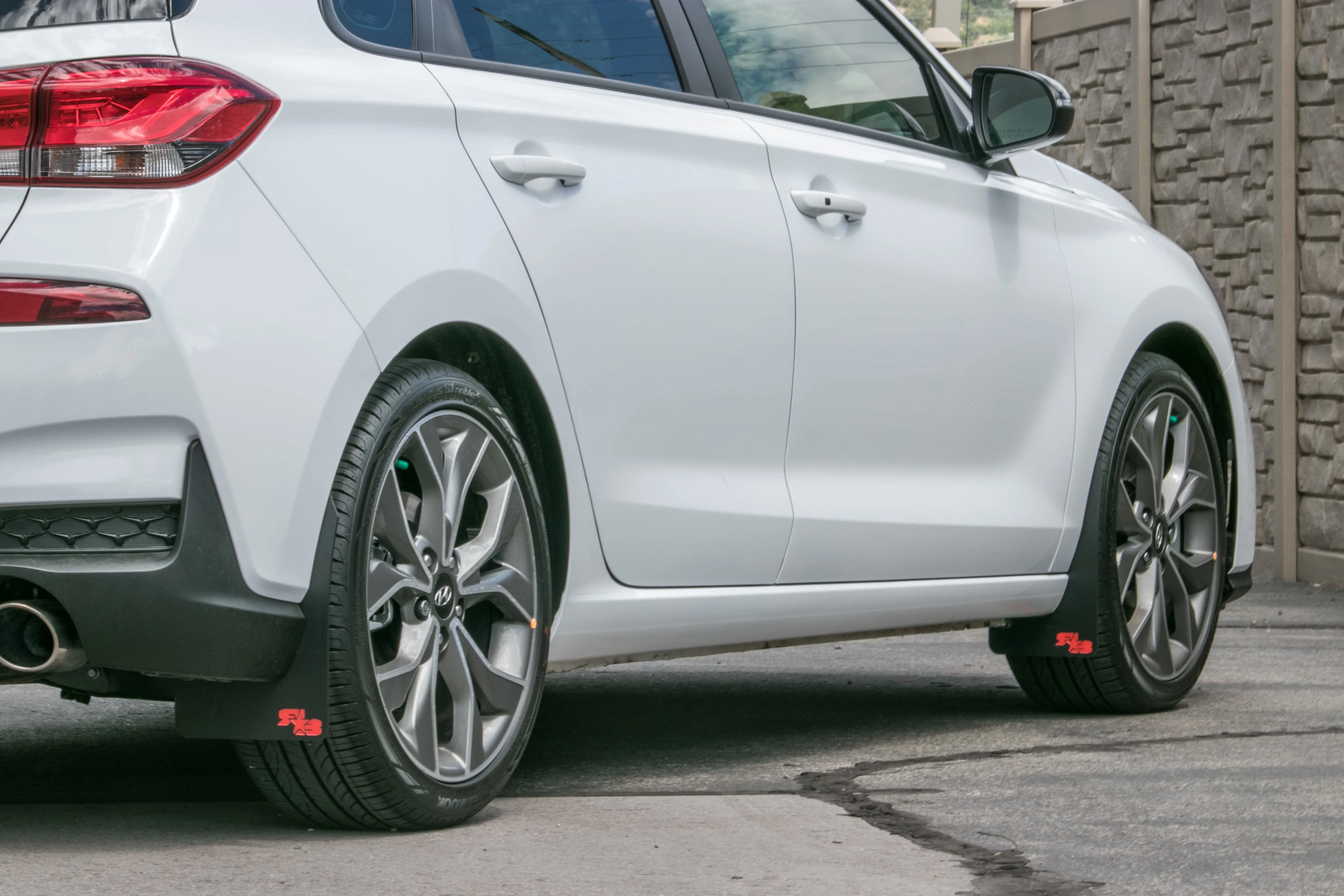 Hyundai Elantra GT N-Line Hatchback 2019-2020 Rally Mud Flaps