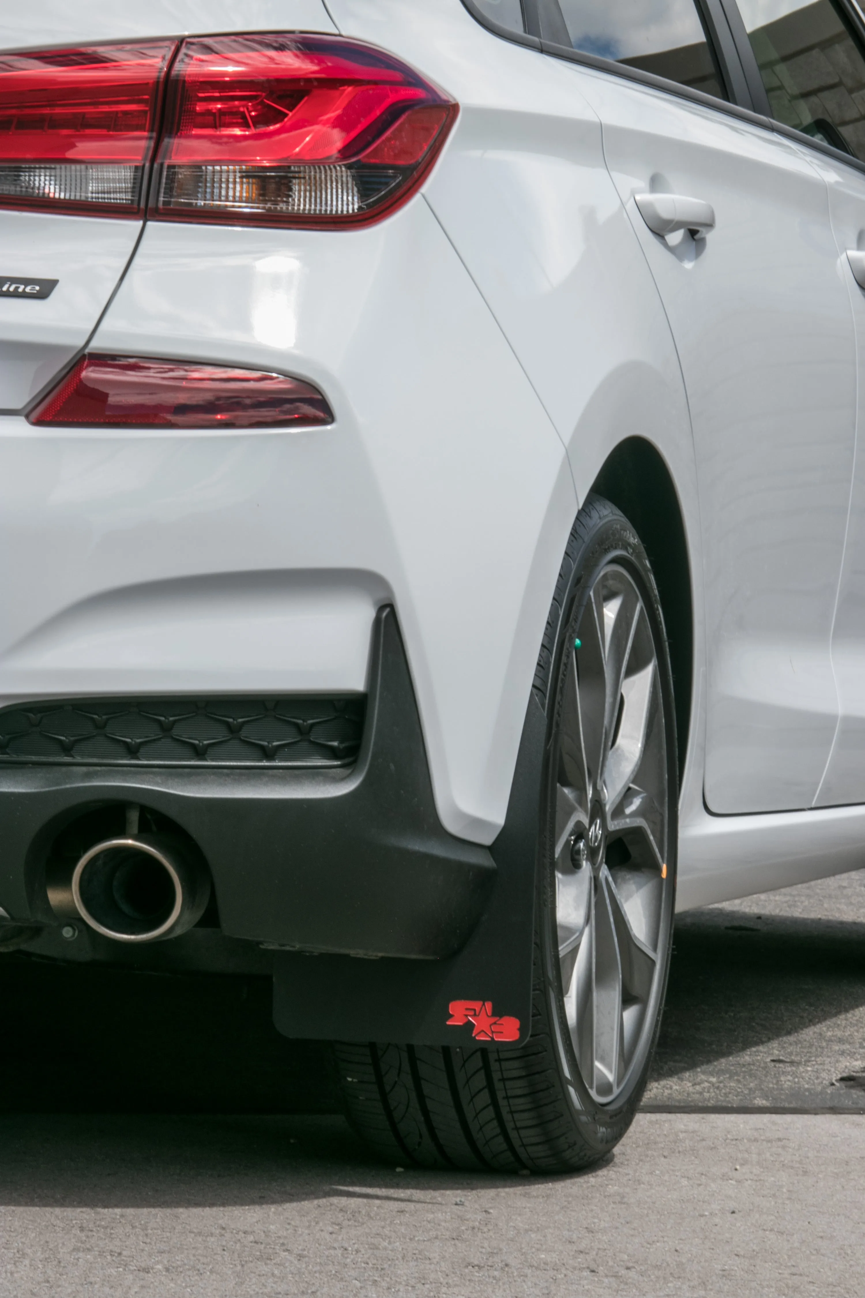 Hyundai Elantra GT N-Line Hatchback 2019-2020 Rally Mud Flaps