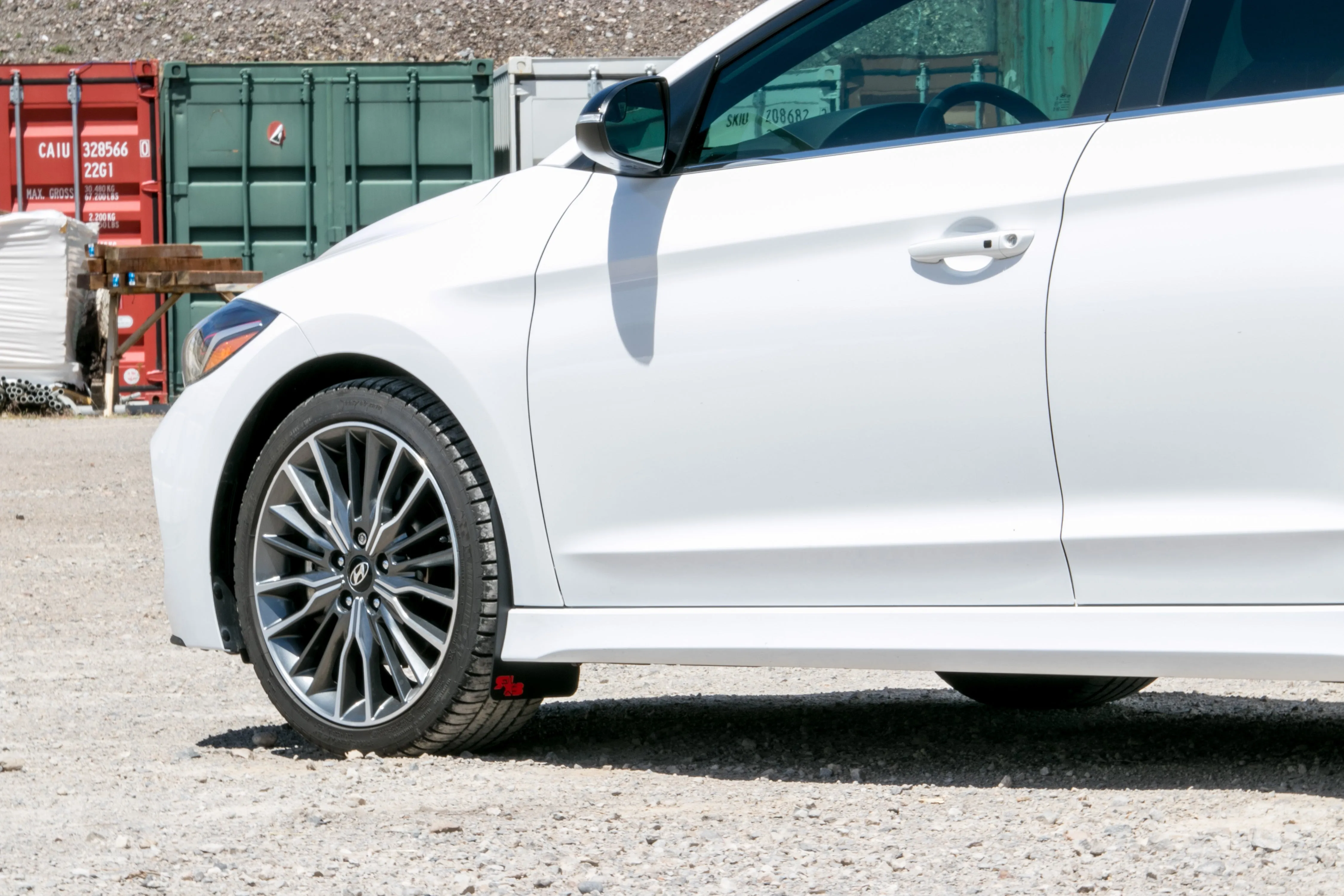 Hyundai Elantra Sport Sedan 2017-2018 Mud Flaps