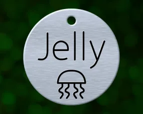 Jellyfish Dog Tag