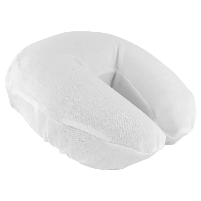 Jersey Fitted Face Rest Covers - White