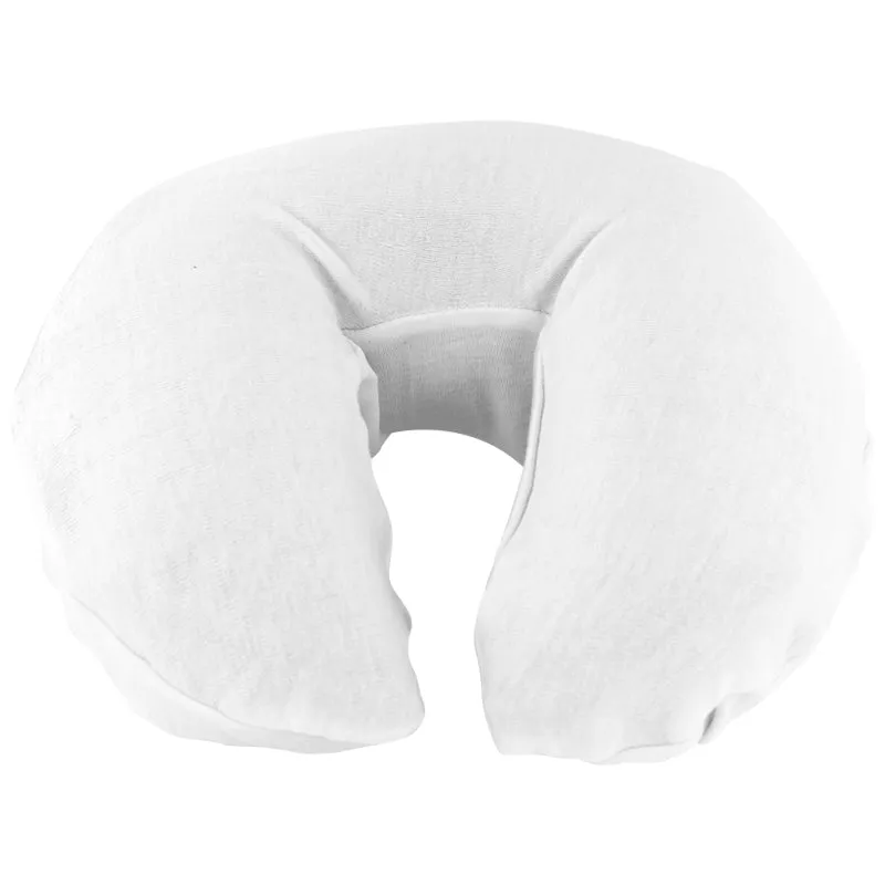 Jersey Fitted Face Rest Covers - White