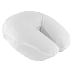 Jersey Fitted Face Rest Covers - White