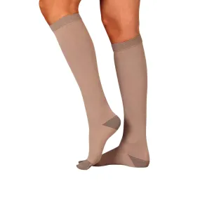 Juzo Soft Silver Compression Stockings, 30-40 mmHg, Knee High, Closed Toe