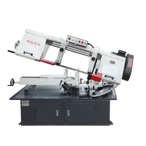 KAKA Industrial BS-1018T Dual Miter Metal Cutting Band Saw 10.2”x16.9” Capacity 2 HP power Horizontal Bandsaw with 220V Single phase