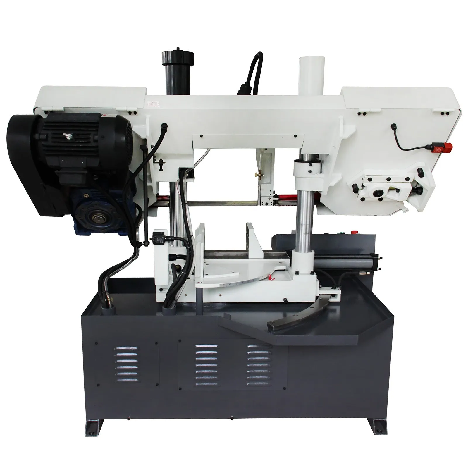 KAKA Industrial TBK-11A Double Column Swivel Head Band Saw, Hydraulic downfeed control with variable Cutting speed, Max cutting capacity 11 inch with 230V 3PH