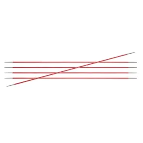 KnitPro Zing Double Pointed Needles - US 0 (2.00mm) - 8" Coral