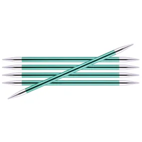 KnitPro Zing Double Pointed Needles - US 11 (8.00mm) - 6" Emerald
