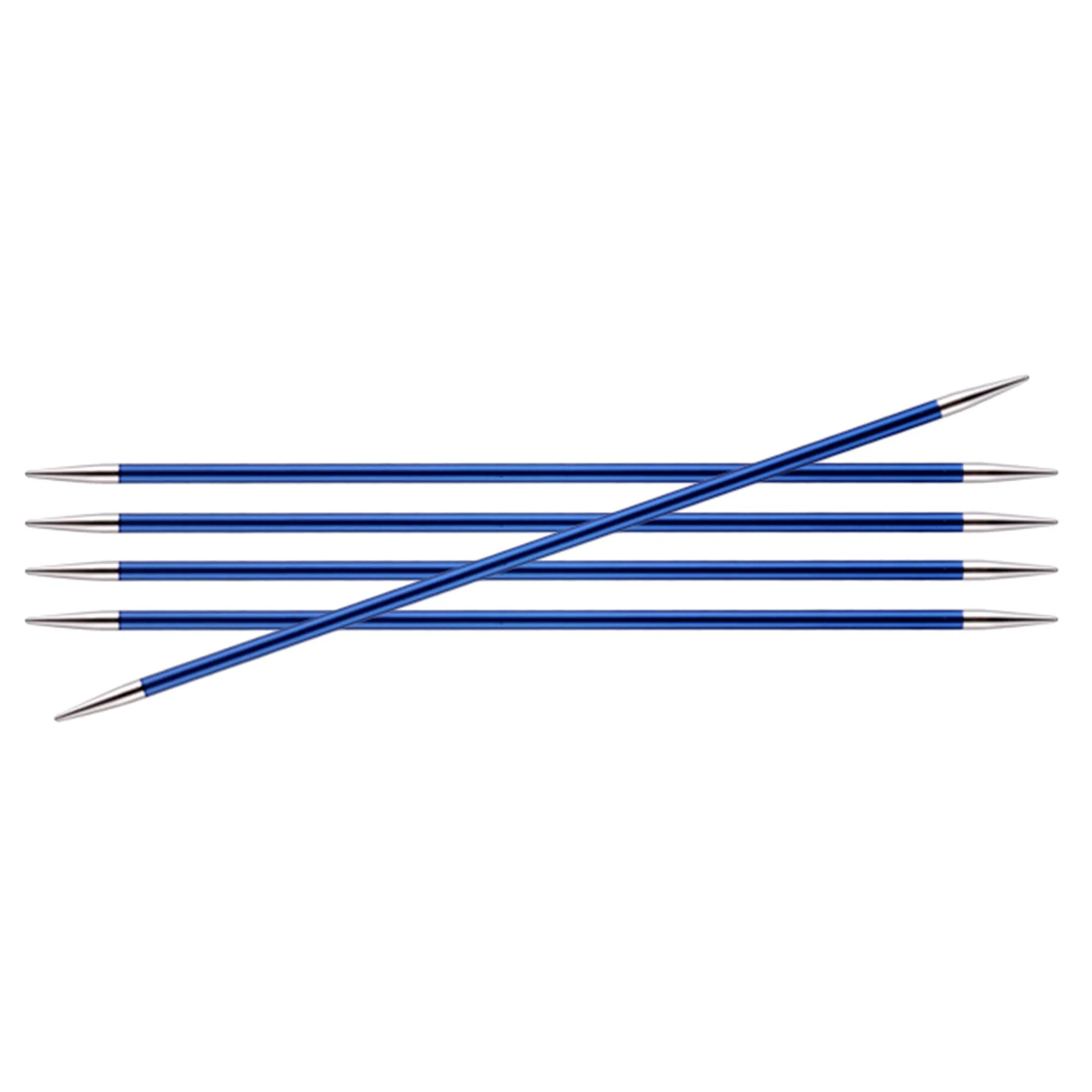 KnitPro Zing Double Pointed Needles - US 6 (4.0mm) - 8" Iolite