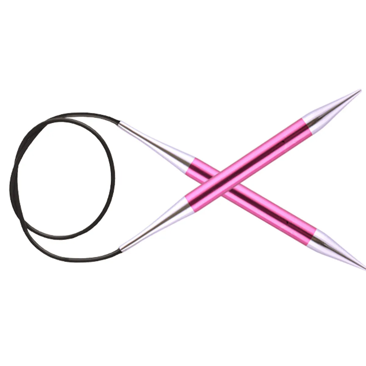KnitPro Zing Fixed Circular Needles - US 15 (10.0mm) - 40" Ruby