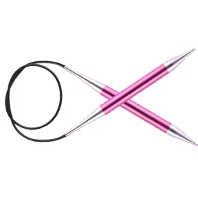 KnitPro Zing Fixed Circular Needles - US 15 (10.0mm) - 47" Ruby