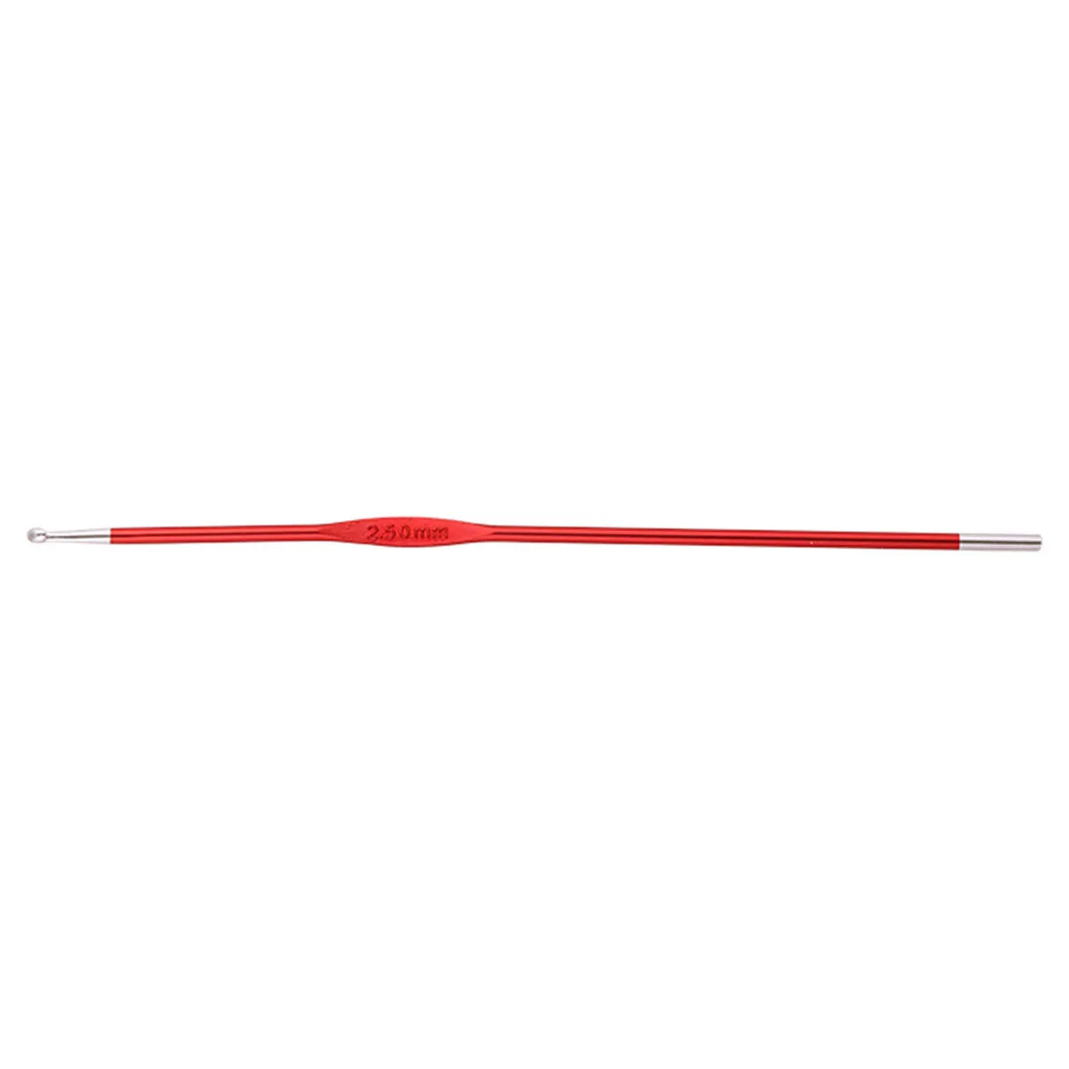 KnitPro Zing Single End Crochet Hooks - 2.50mm Garnet