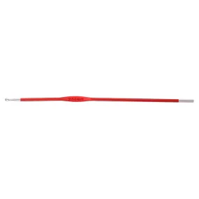 KnitPro Zing Single End Crochet Hooks - 2.50mm Garnet