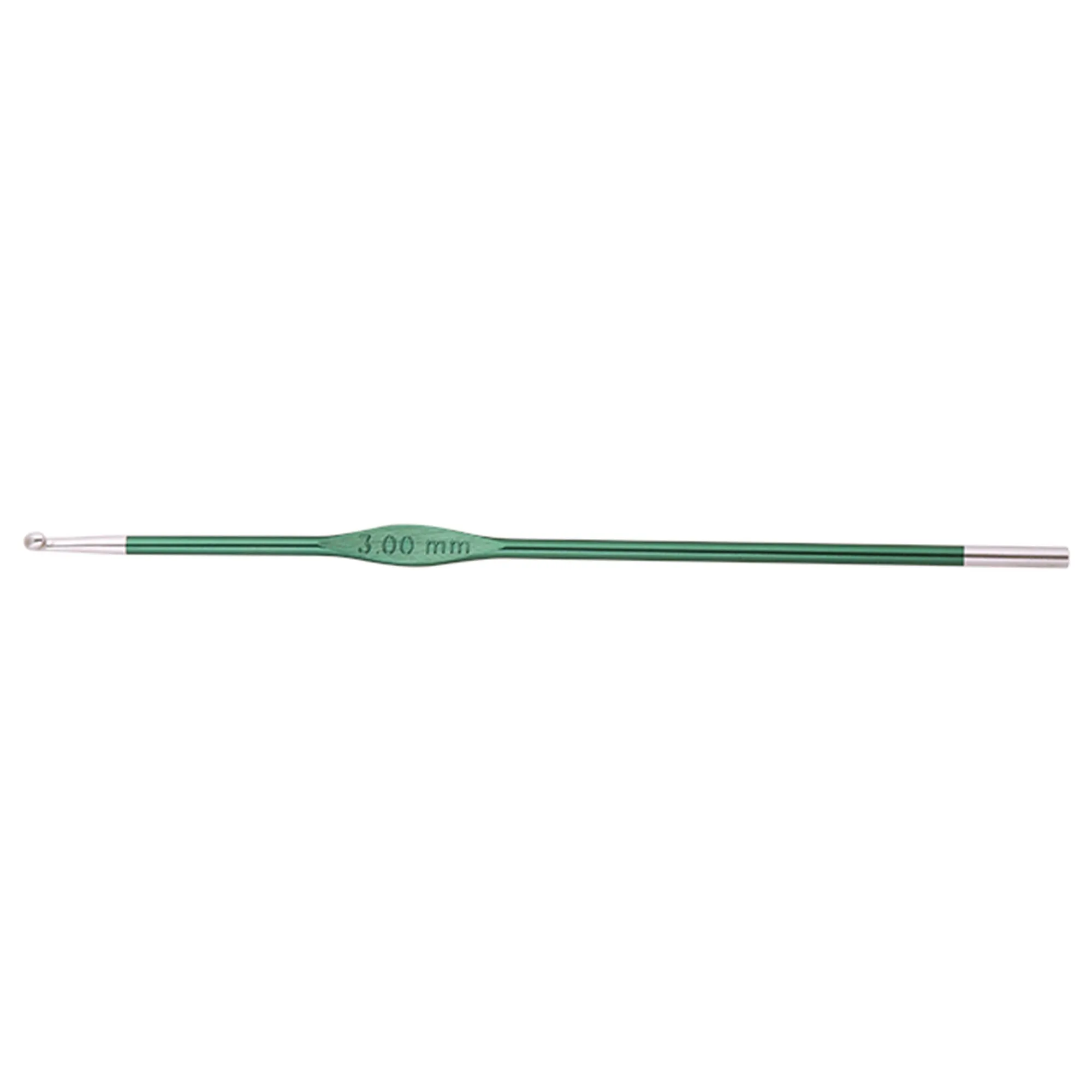 KnitPro Zing Single End Crochet Hooks - 3.00mm Jade
