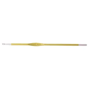 KnitPro Zing Single End Crochet Hooks - 3.50mm (E) Chrysolite