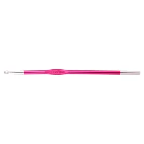 KnitPro Zing Single End Crochet Hooks - 5.00mm (H) Ruby