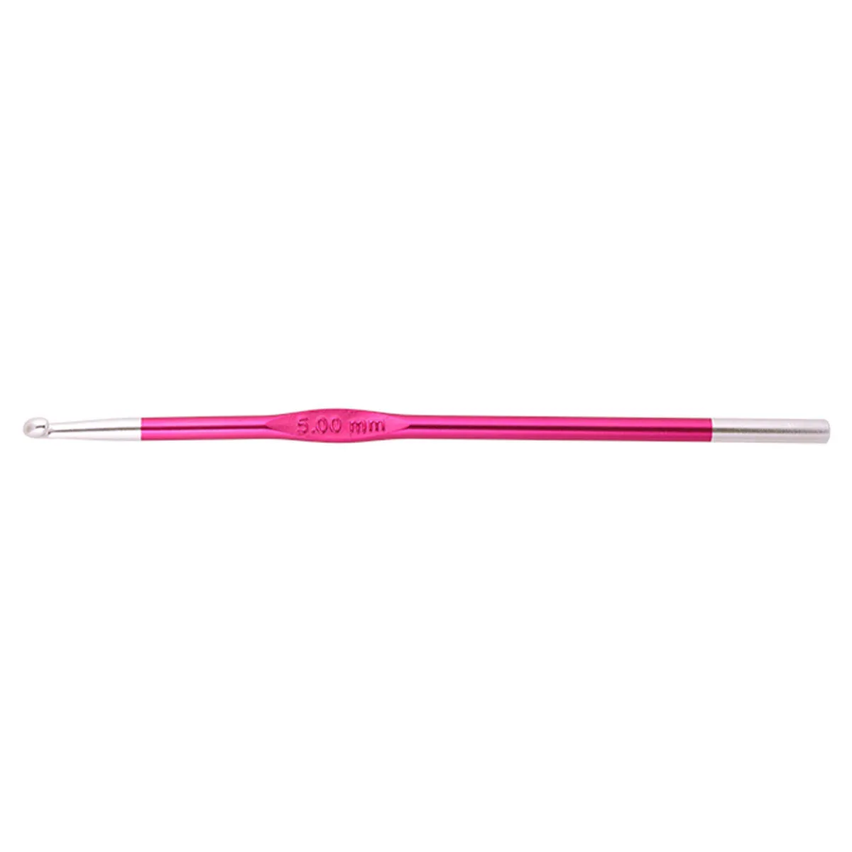 KnitPro Zing Single End Crochet Hooks - 5.00mm (H) Ruby