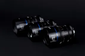 Laowa Nanomorph S35 Prime 3-Lens Bundle
 (27mm, 35mm, 50mm) (Blue) - (Cine) L Mount