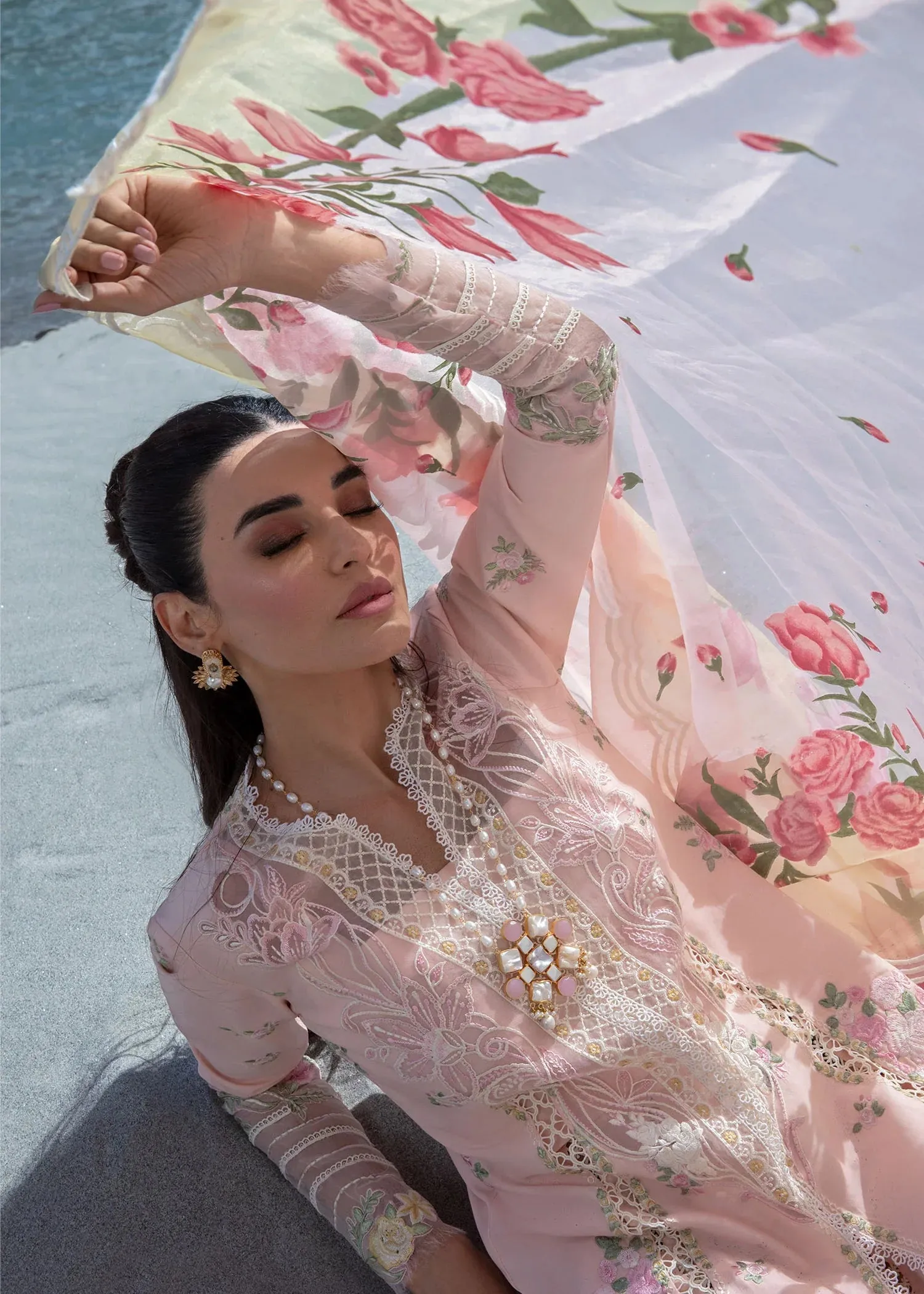 Lawn '24 - Forget Me Not - Sorbet Pink