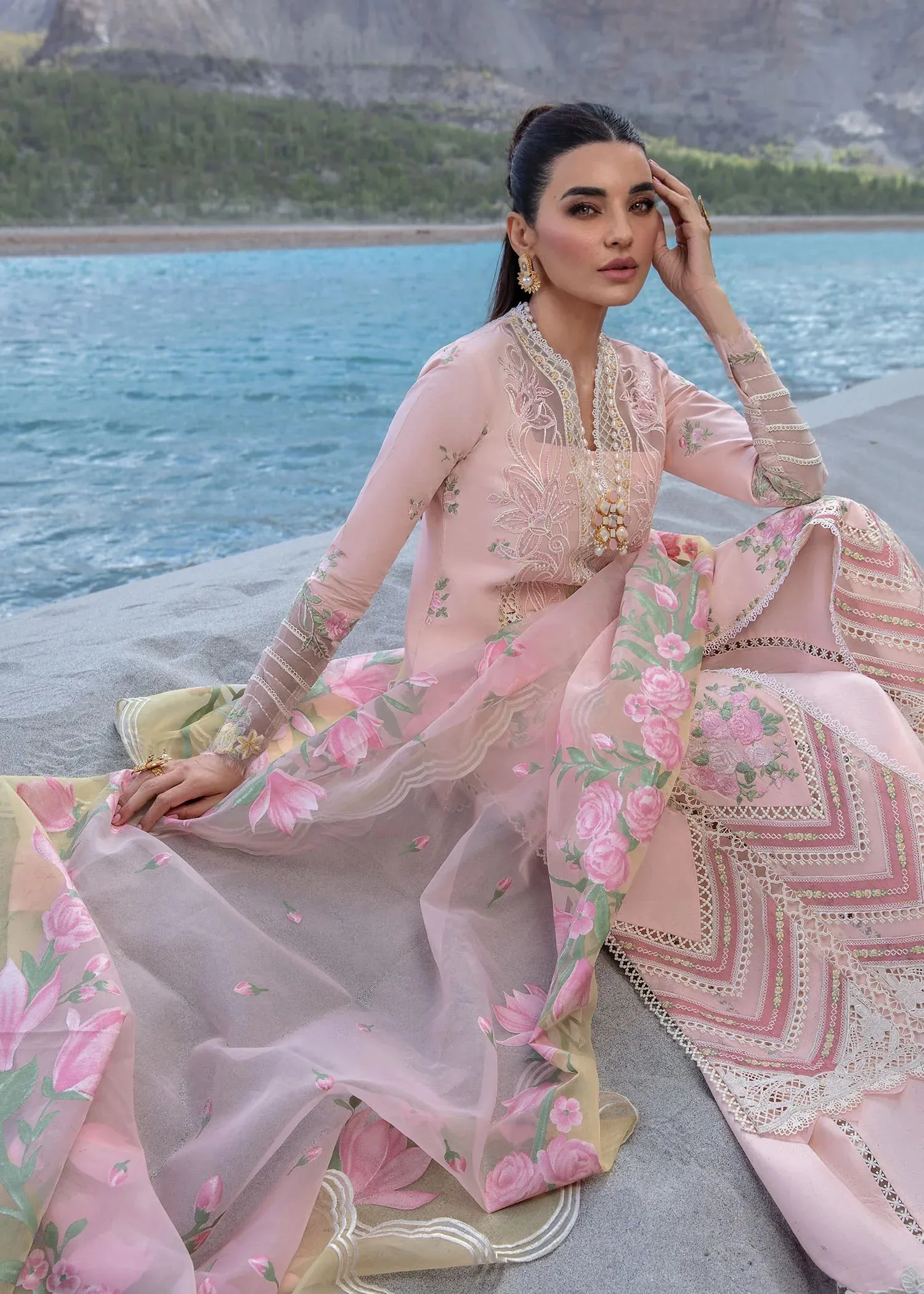 Lawn '24 - Forget Me Not - Sorbet Pink