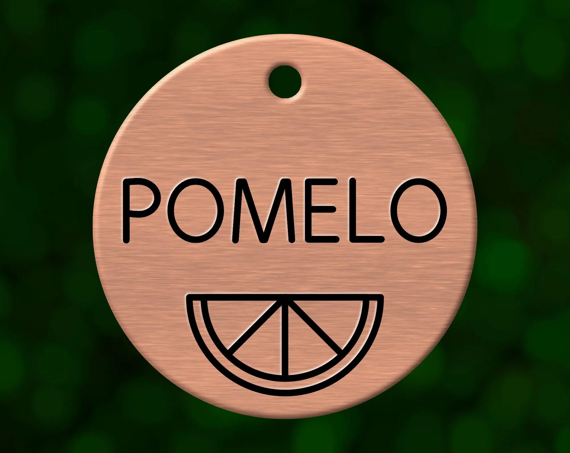Lemon Dog Tag