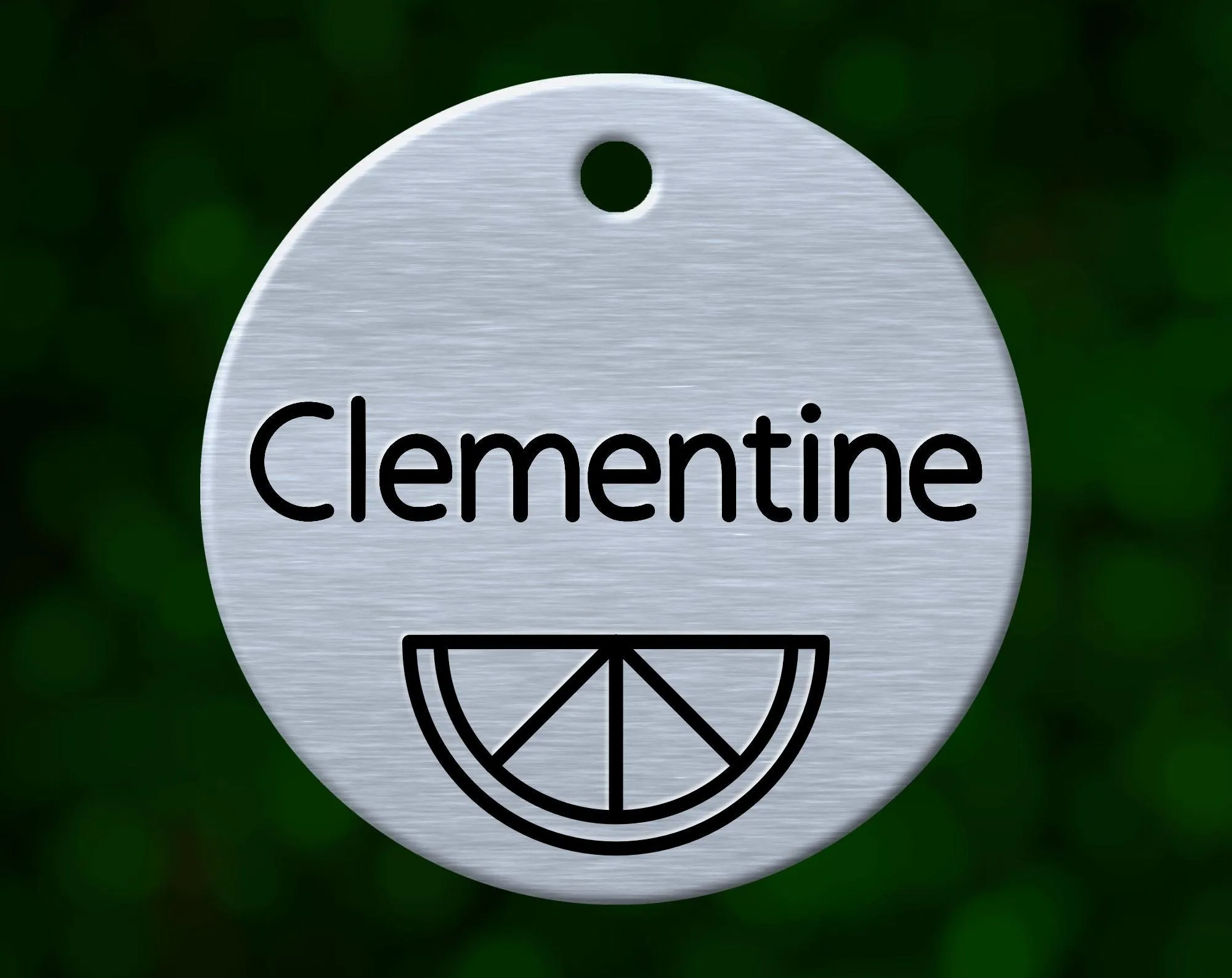 Lemon Dog Tag
