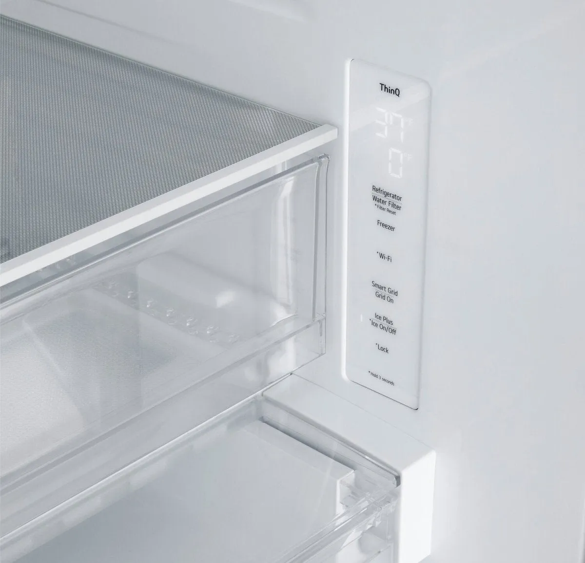 LF25S6330S - REFRIGERATORS - LG - French 3-Door - Stainless Steel - Open Box