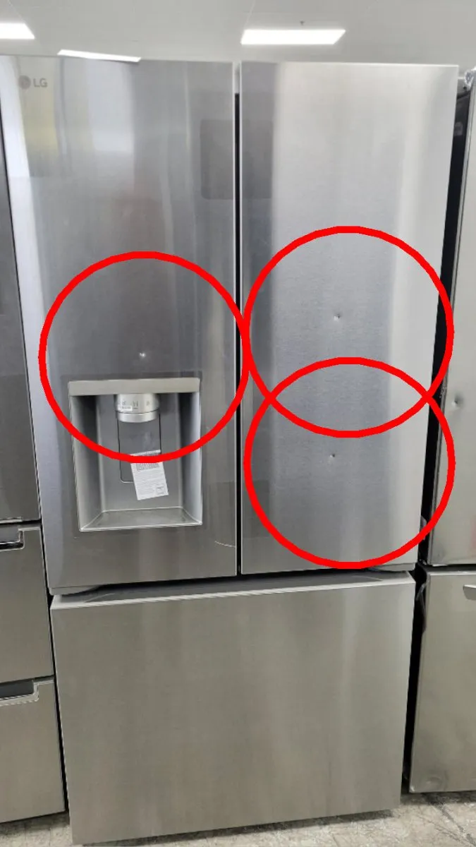 LF25S6330S - REFRIGERATORS - LG - French 3-Door - Stainless Steel - Open Box