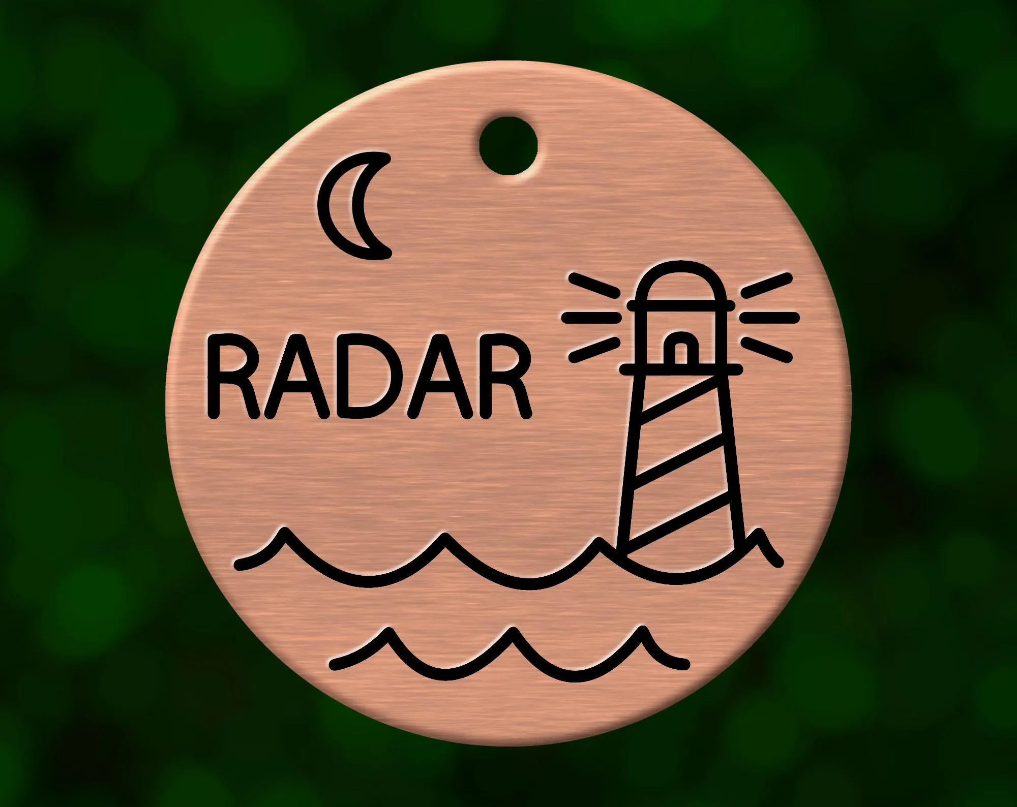 Lighthouse Dog Tag