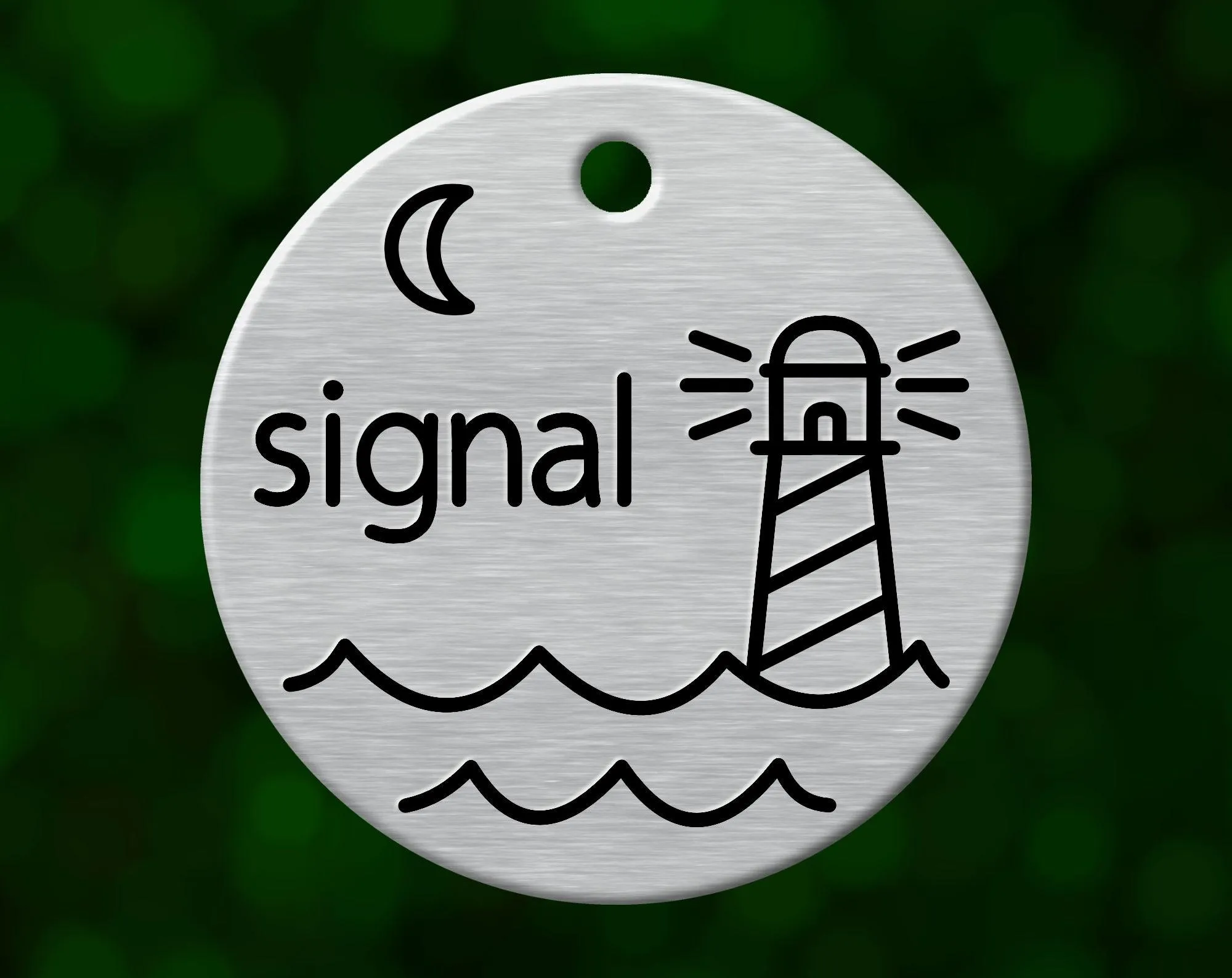 Lighthouse Dog Tag