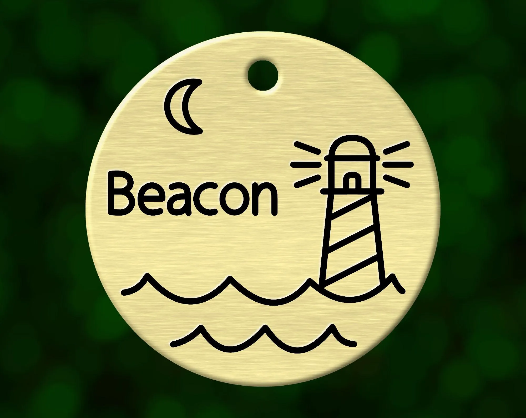 Lighthouse Dog Tag