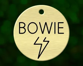 Lightning Bolt Dog Tag