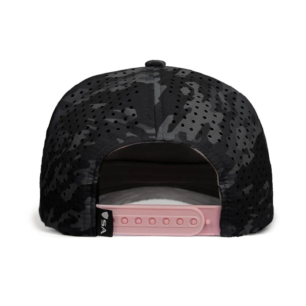 Limited Edition Performance Snapback | Pink Battle | Geo-Camo | Blackout PreOrder