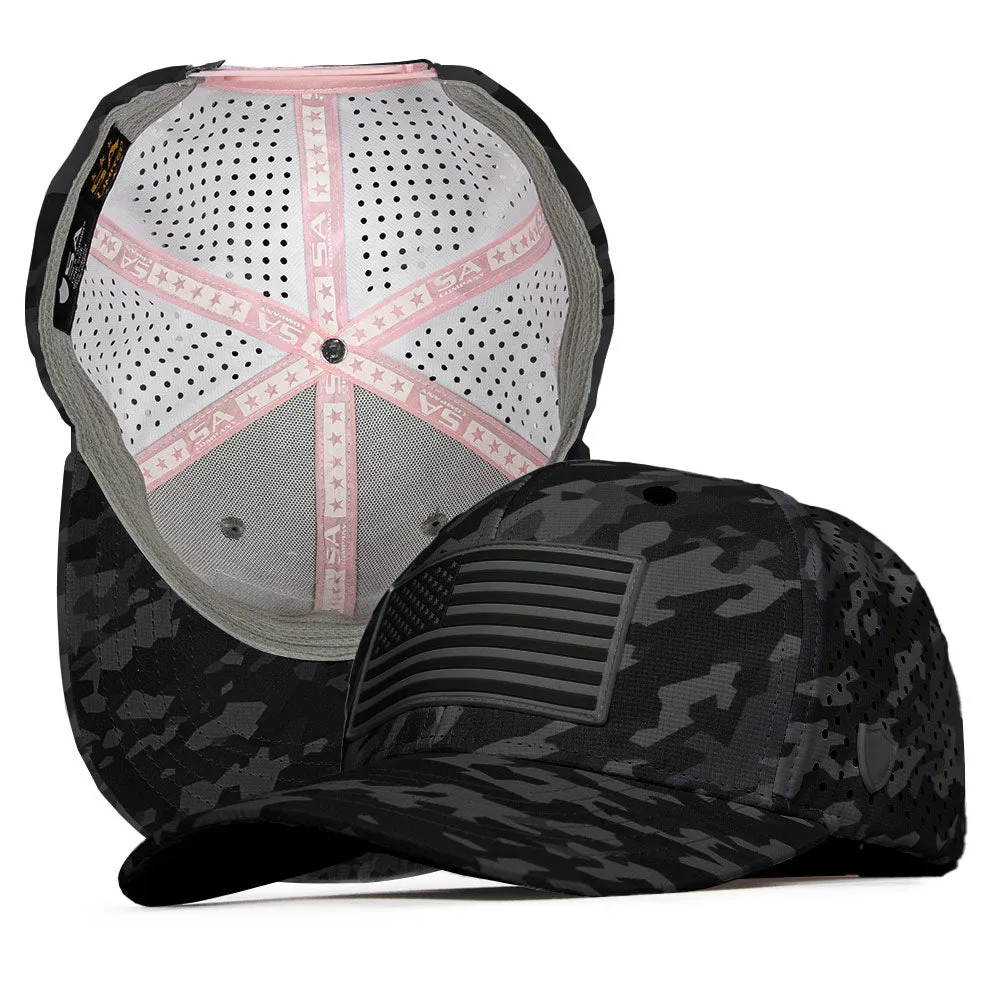 Limited Edition Performance Snapback | Pink Battle | Geo-Camo | Blackout PreOrder