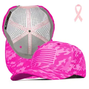 Limited Edition Performance Snapback | Pink Battle | Geo-Camo | Bright Pink