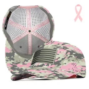 Limited Edition Performance Snapback | Pink Battle | Geo-Camo | Light Pink - PreOrder