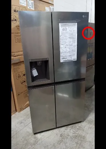 LRSXS2706V - REFRIGERATORS - LG - Side by Side - Stainless Steel - Open Box