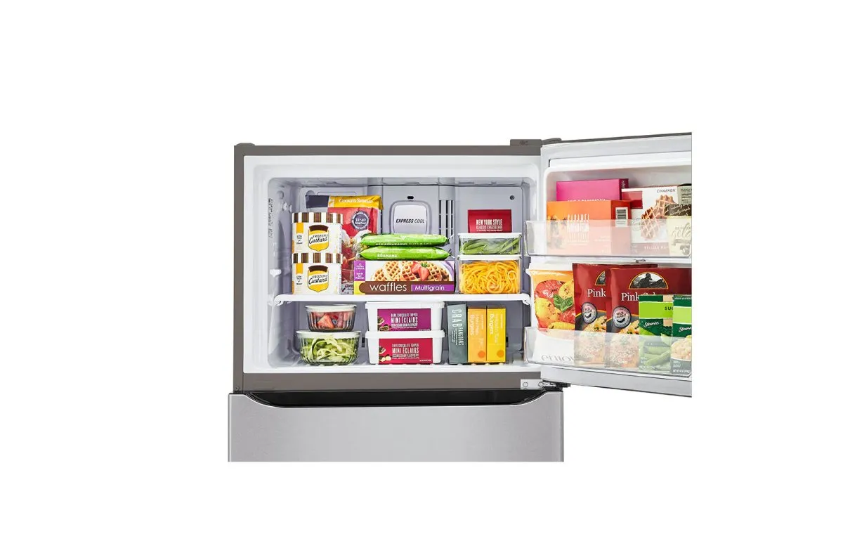 LTCS20020V - REFRIGERATORS - LG - Top Freezer - Stainless Steel - Open Box