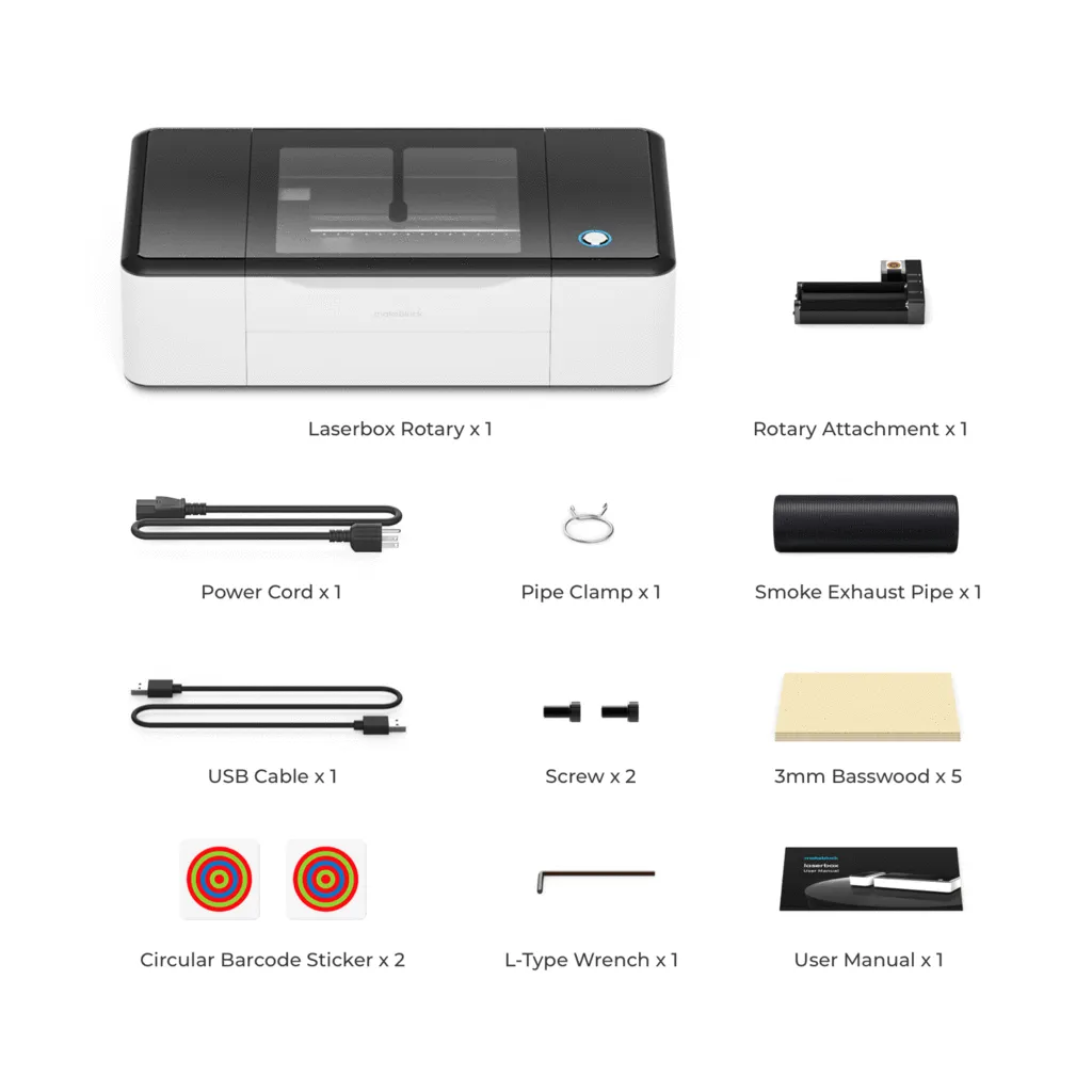 MakeBlock LaserBox Rotary Set