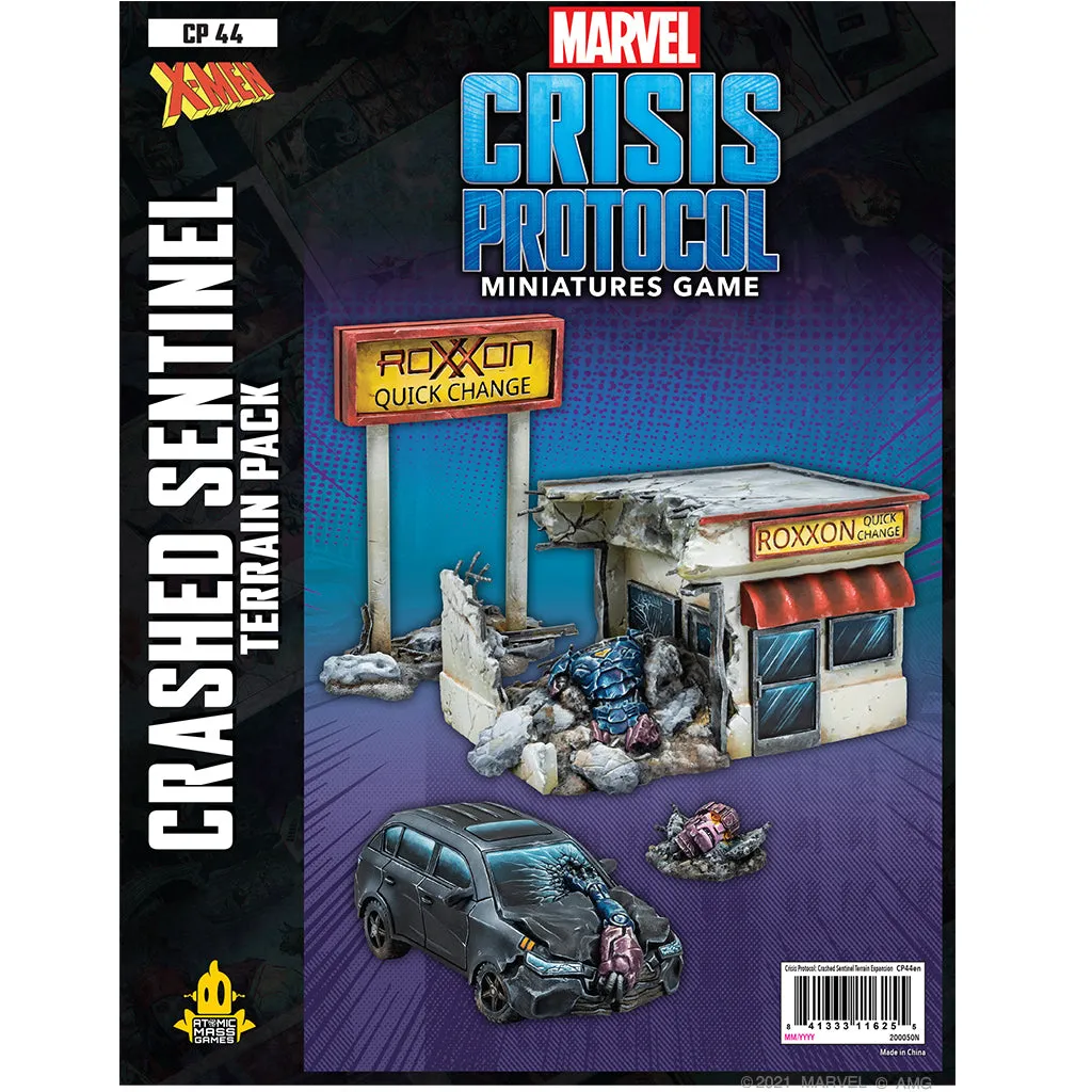 Marvel: Crisis Protocol - Crashed Sentinel Terrain Pack