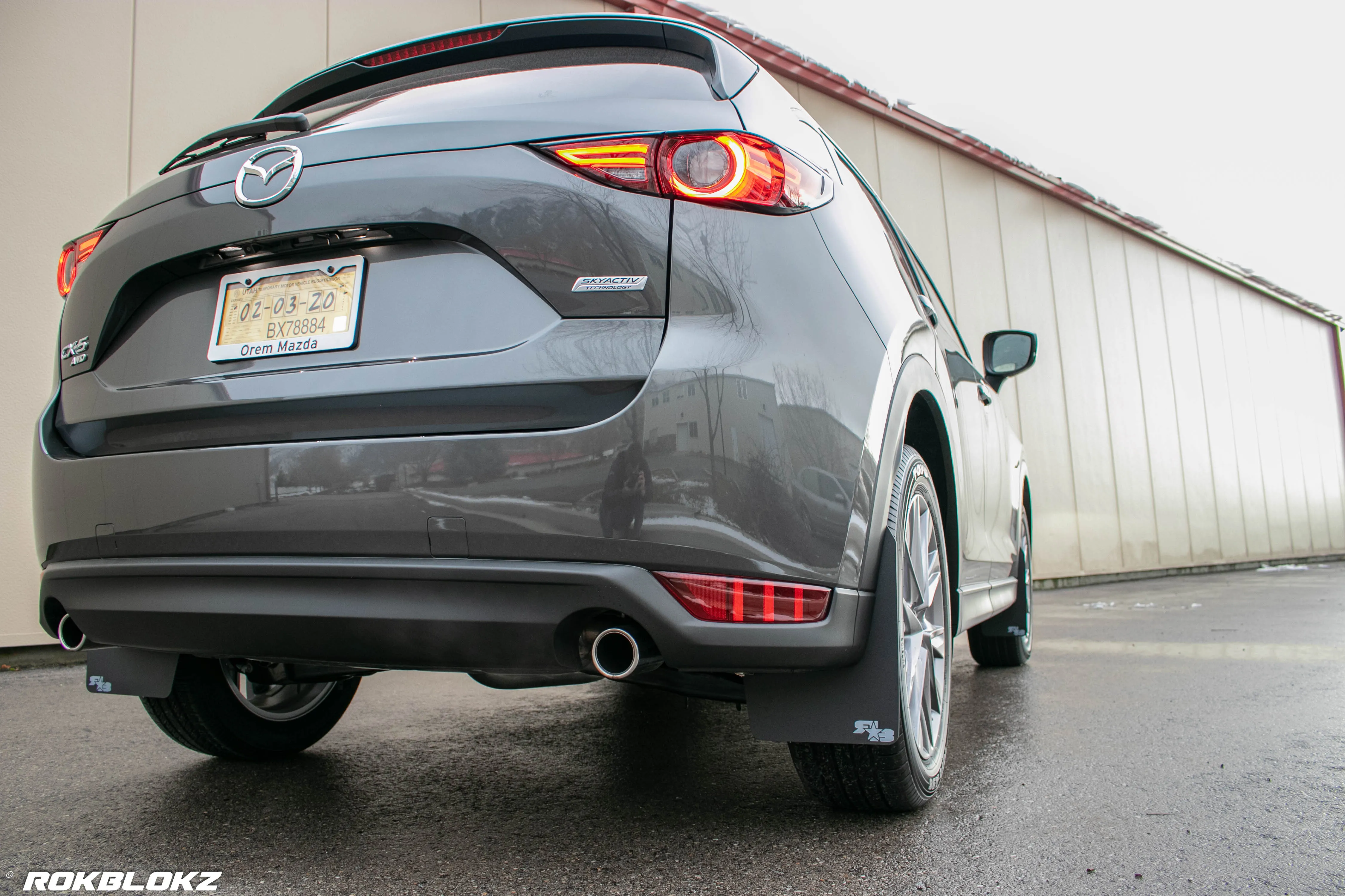 Mazda CX-5 (KF) 2017-2021 Rally Mud Flaps