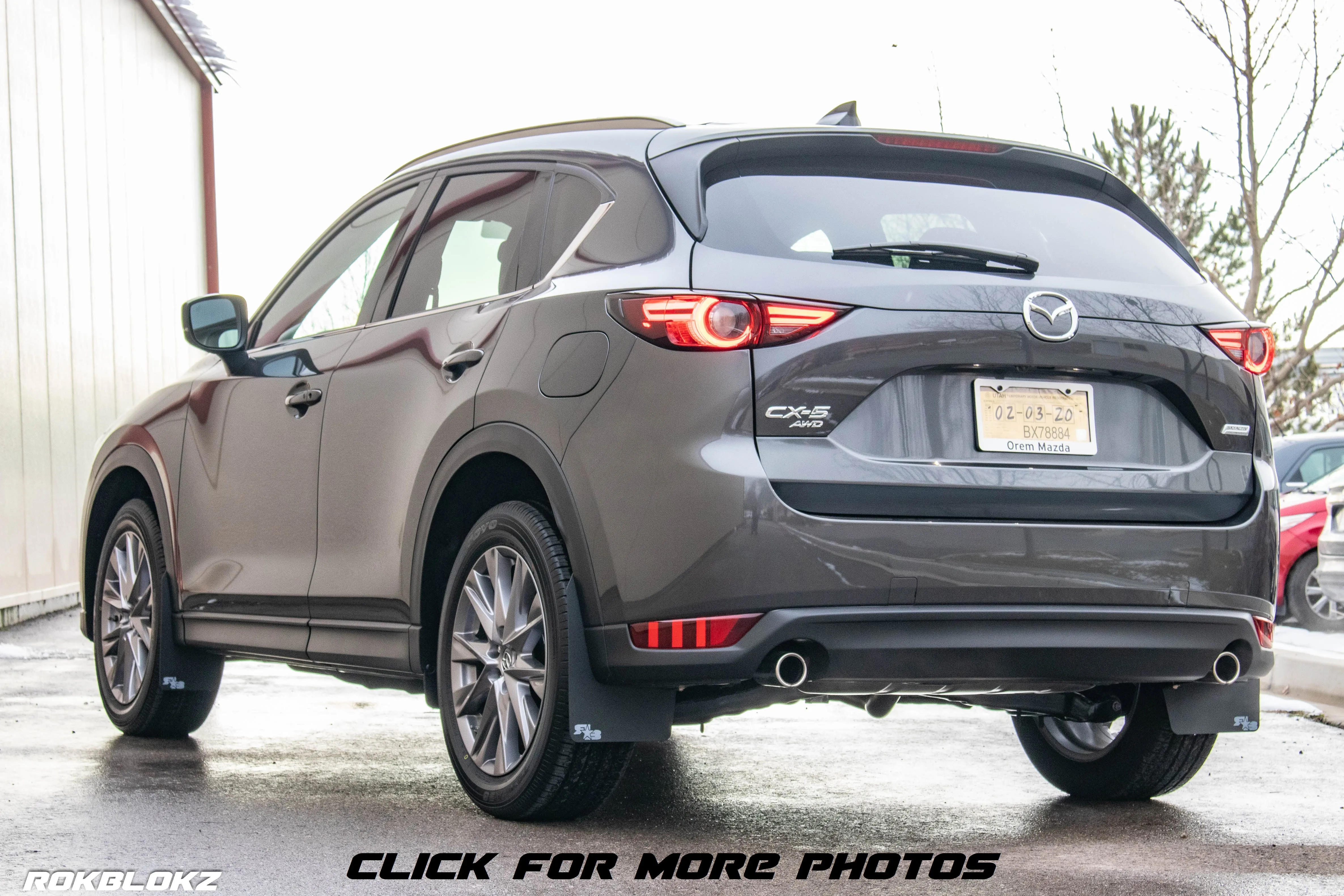 Mazda CX-5 (KF) 2017-2021 Rally Mud Flaps