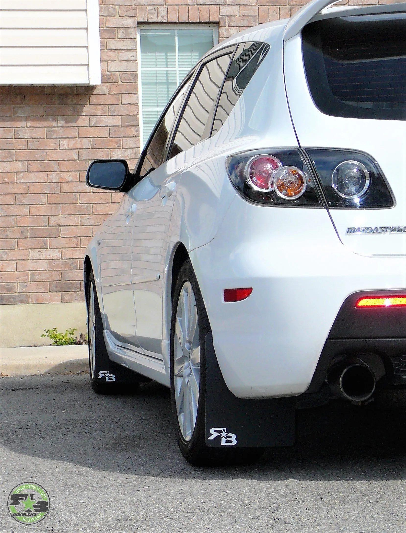 MAZDA SPEED3 MAZDA3 2004-2009 Rally Mud Flaps